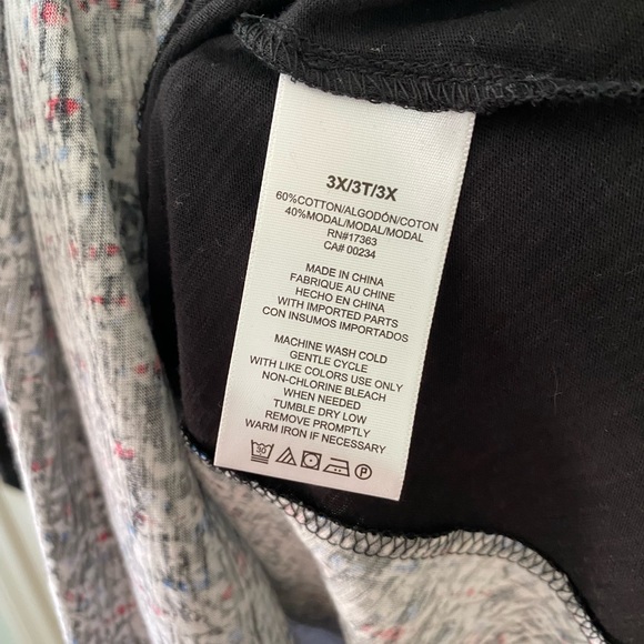 🔥5 for $20🔥 DKNY Short Sleeve Dress 3X NWT - Picture 5 of 7